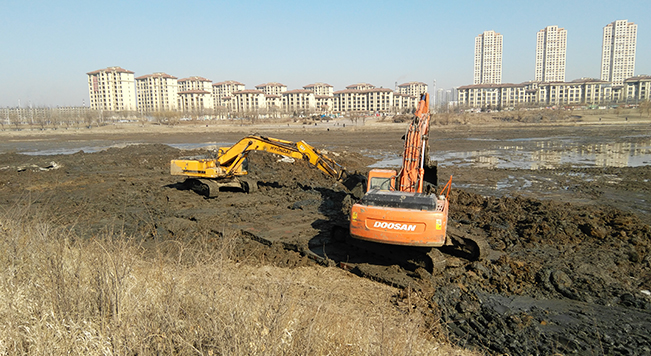 Wanshui River dredging