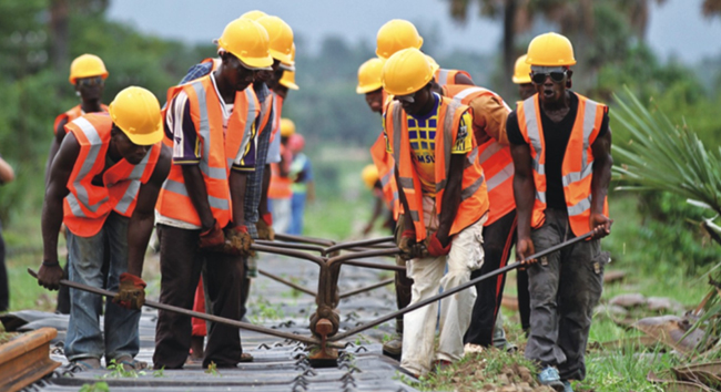 Rail steel pillow exports to Nigeria